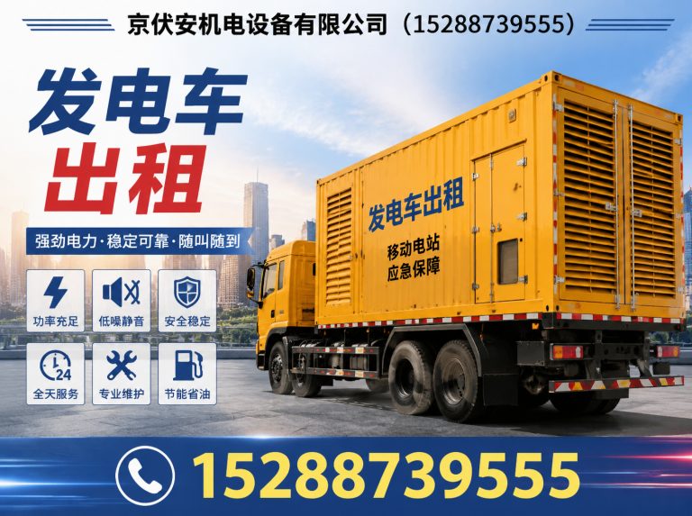 新乡柴油发电机组出租展示图